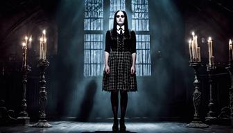 Wednesday Addams wird erwachsen im Addams Family Musical